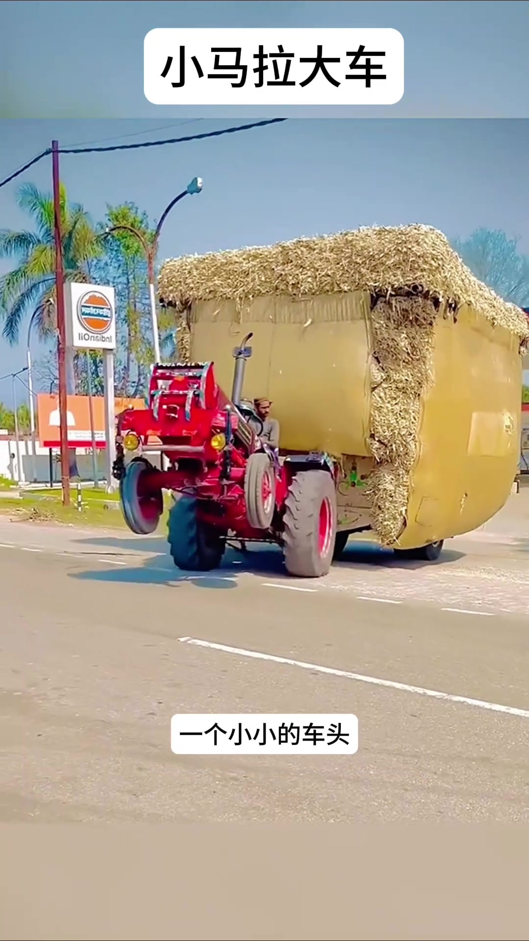 一匹小馬拉著一輛大車海报